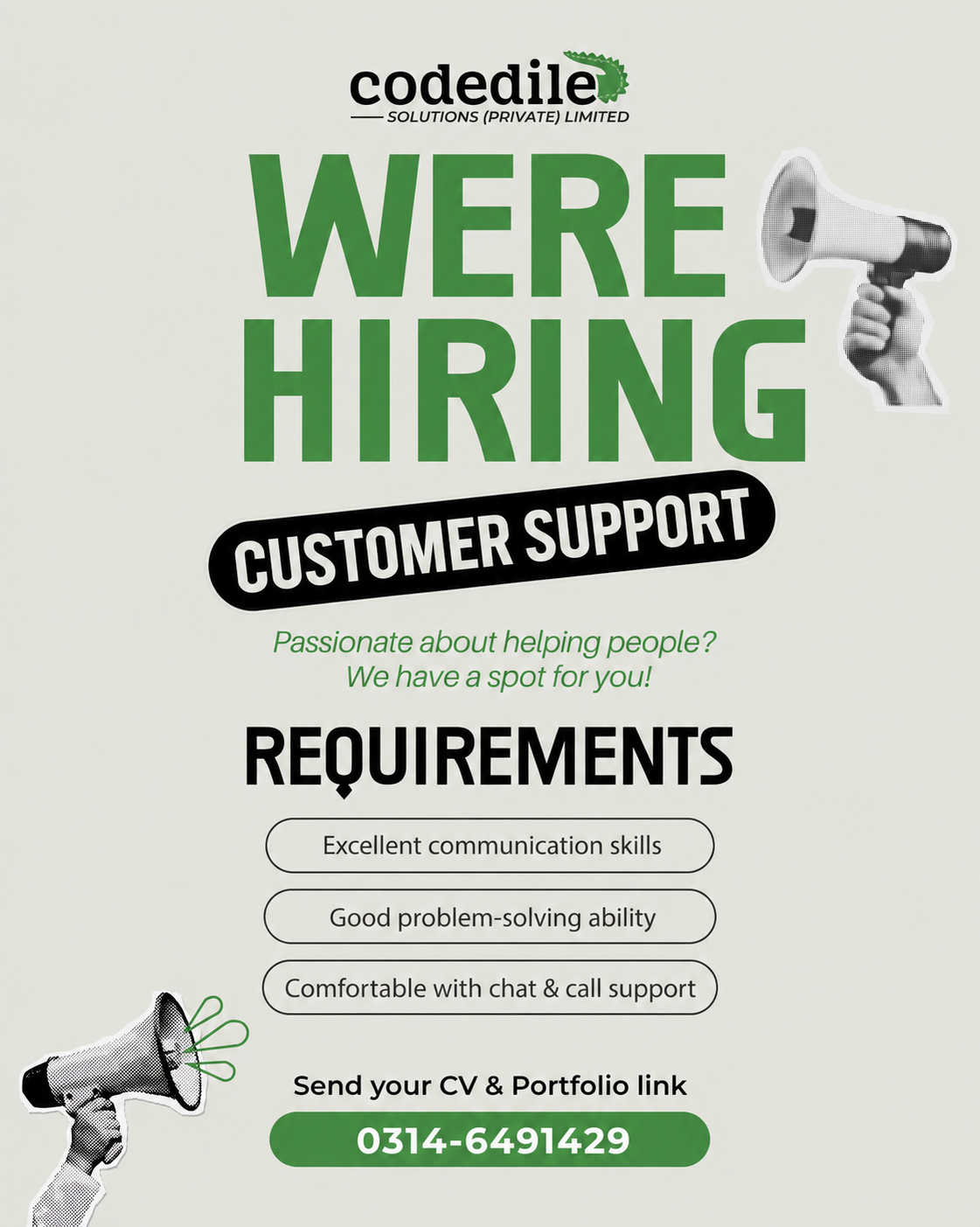 Customer Support Executive